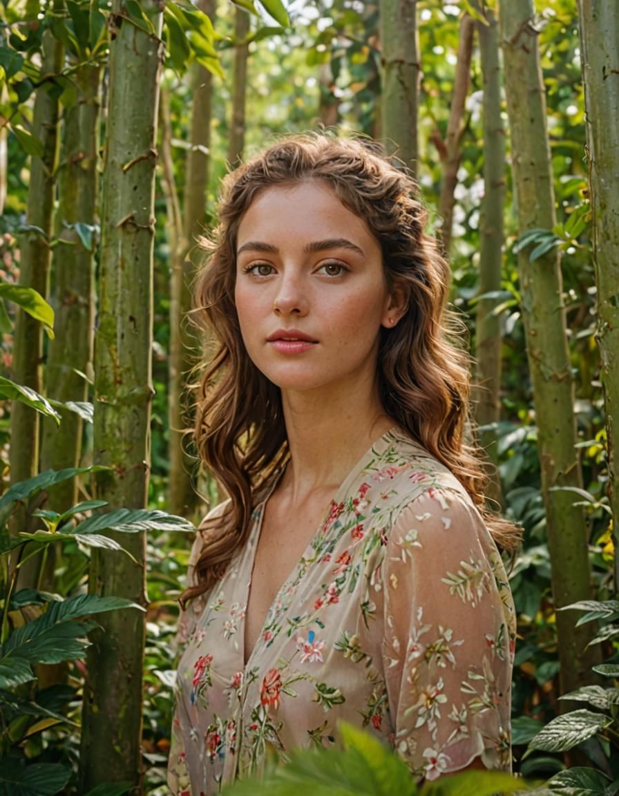 Ethereal Beauty in Natural Splendor