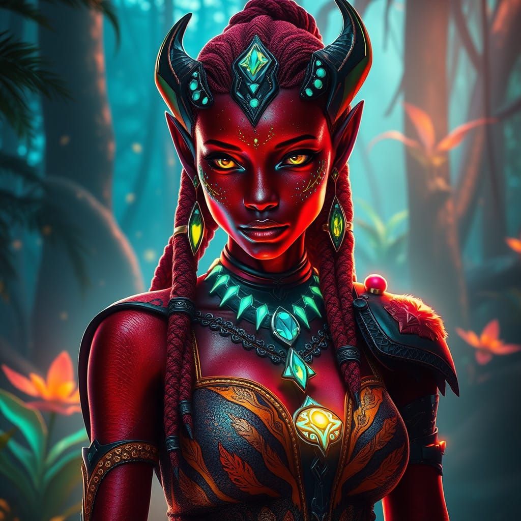 Ethereal Navi Goddess of Pandora's Forest