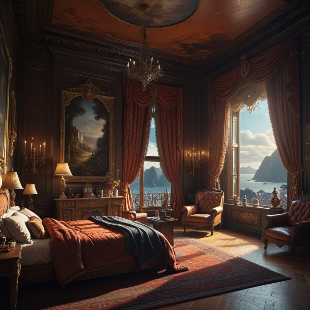 Epic View from a Queen's Bedroom