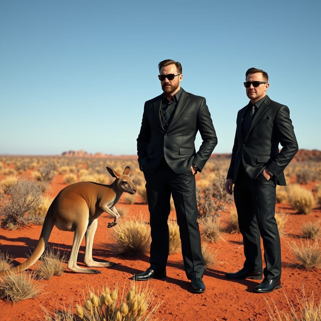 Men in Black Australia: Heroic Agents Encounter Majestic Kan...