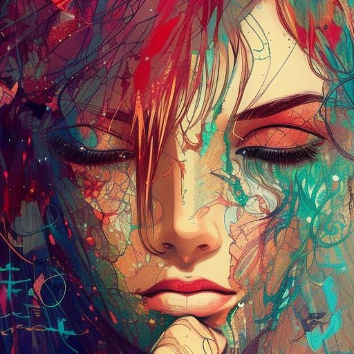 Majestic Girl: Intricate, Detailed, Breathtaking Beauty