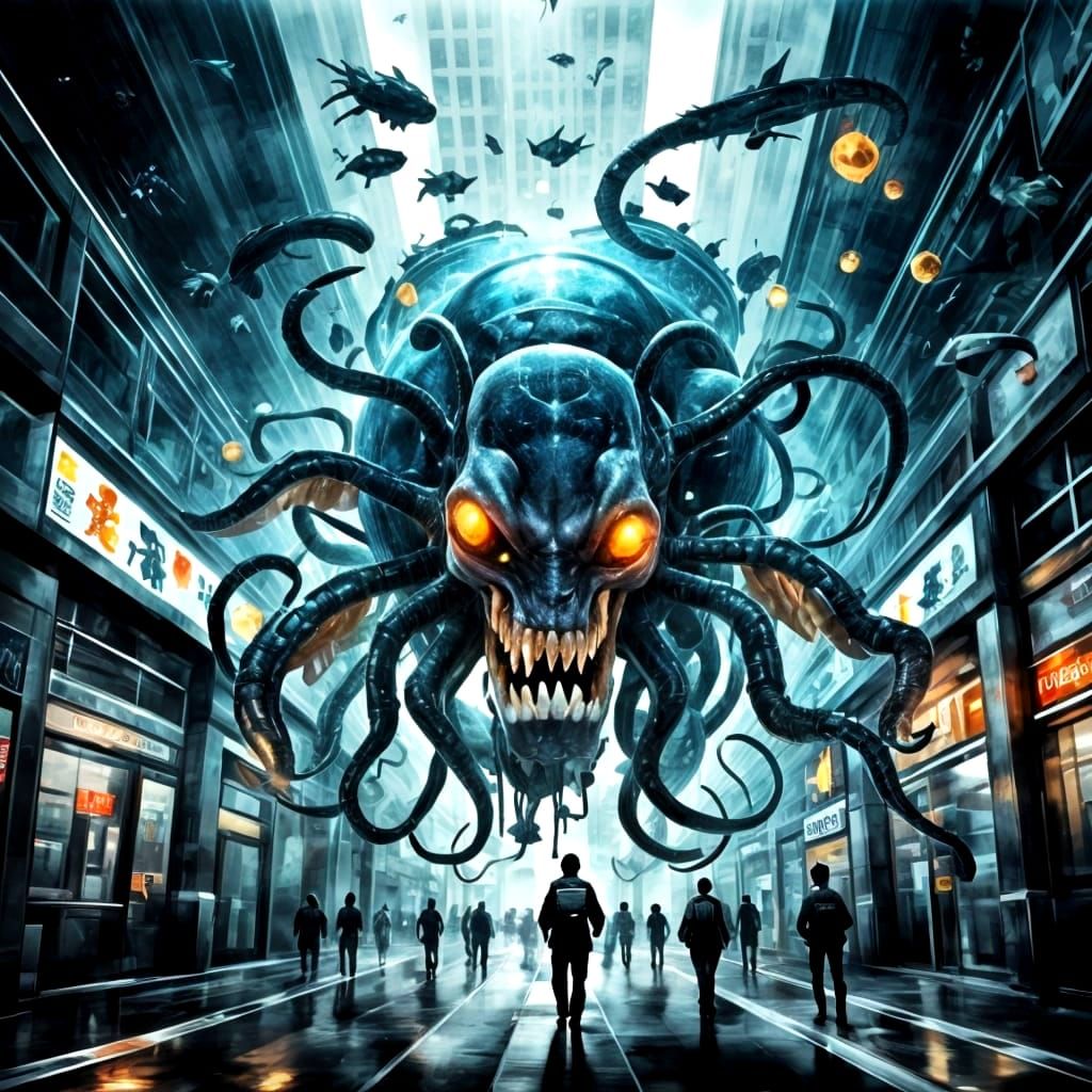 Abstract Concept of Infectiousness