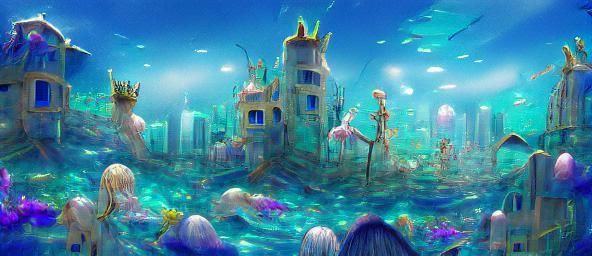 Underwater Mermaid City: Seabunny Kingdom