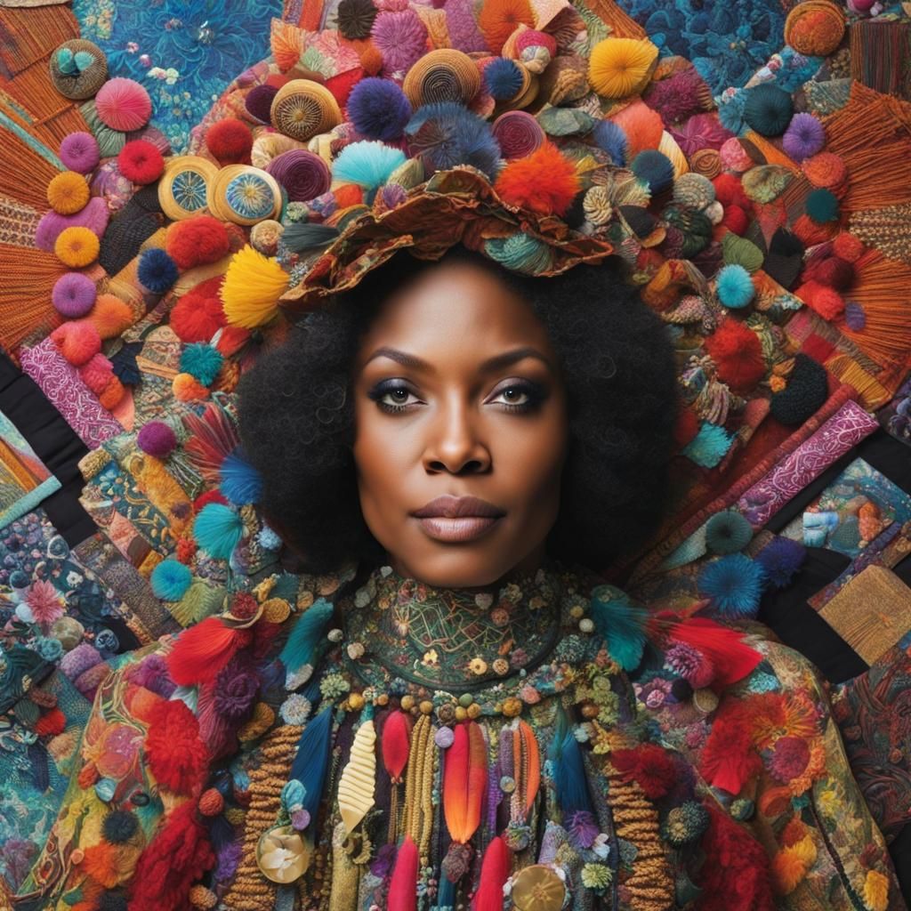 Valerie Thomas Honored in Textile Collage