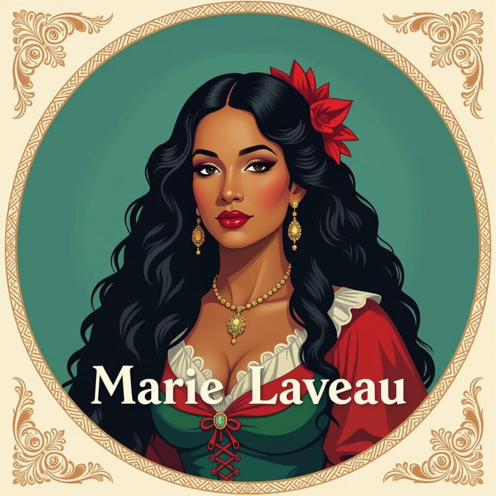 Mystical Portrait of Marie Laveau