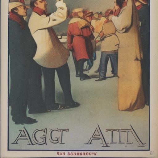 Abstract Agitation: A Visual Representation of Turmoil