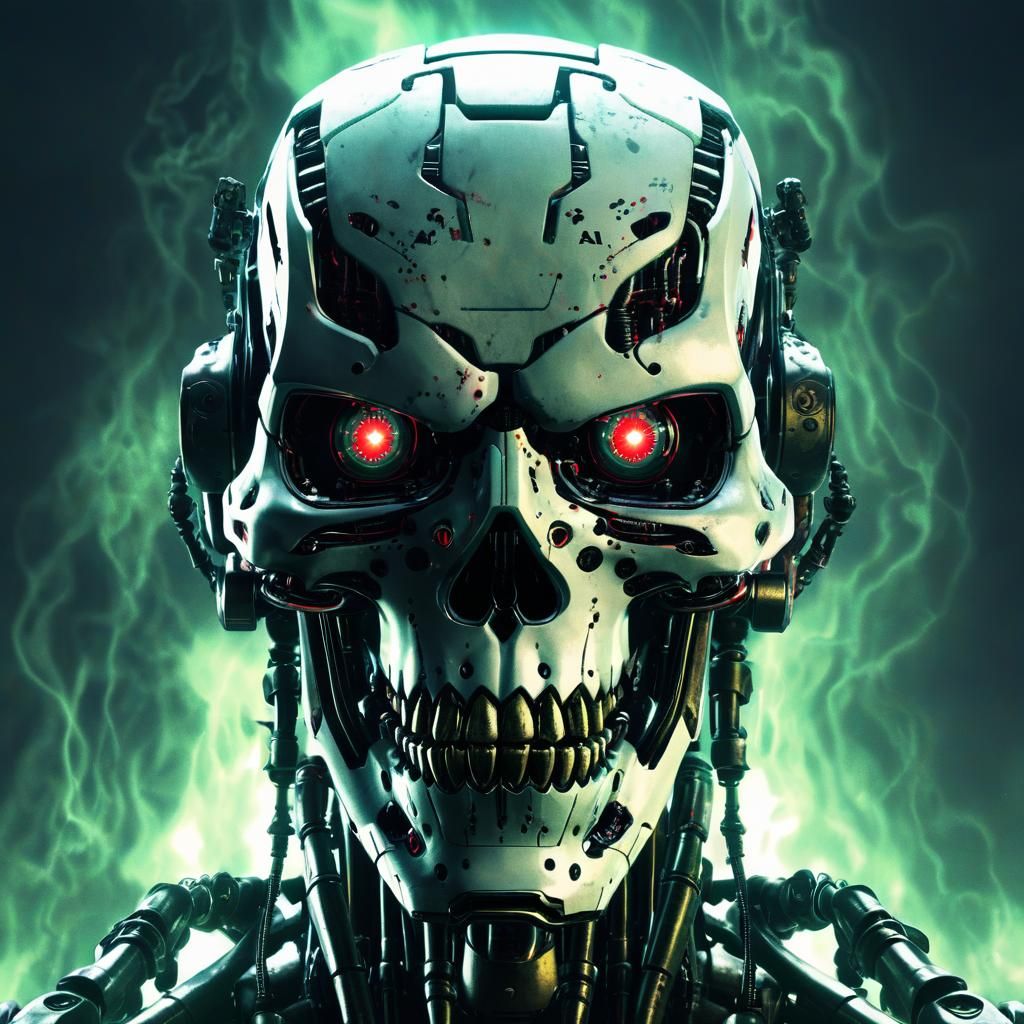 Disturbing Image of a Possessed AI