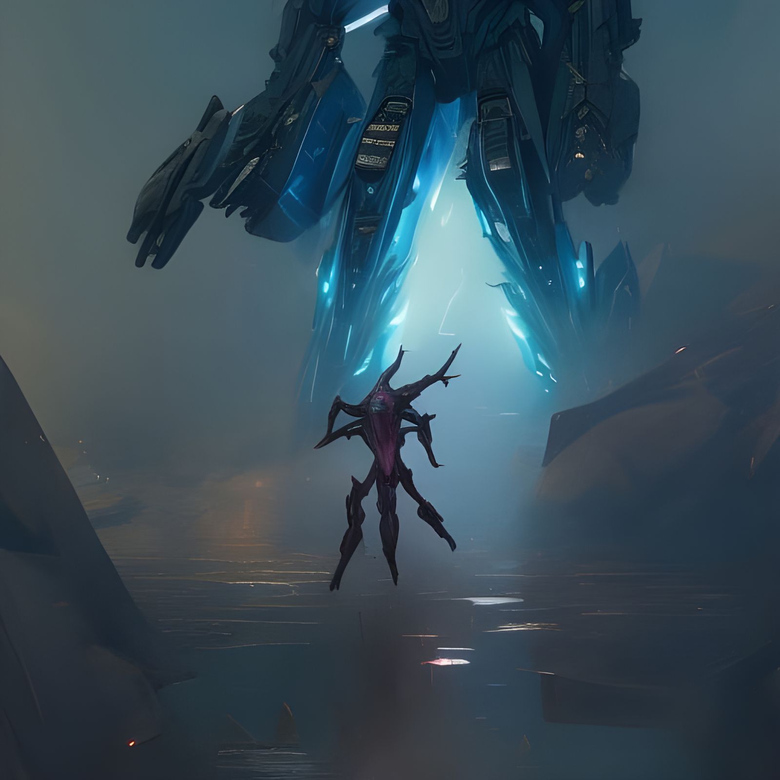 Transformers: Dark Fantasy Concept Art in 8k