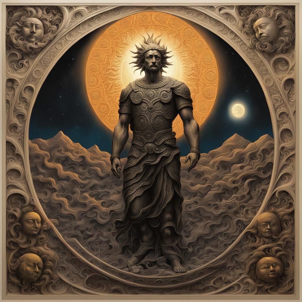 Surreal Figure Emerges from Formlessness: Astrophotography a...