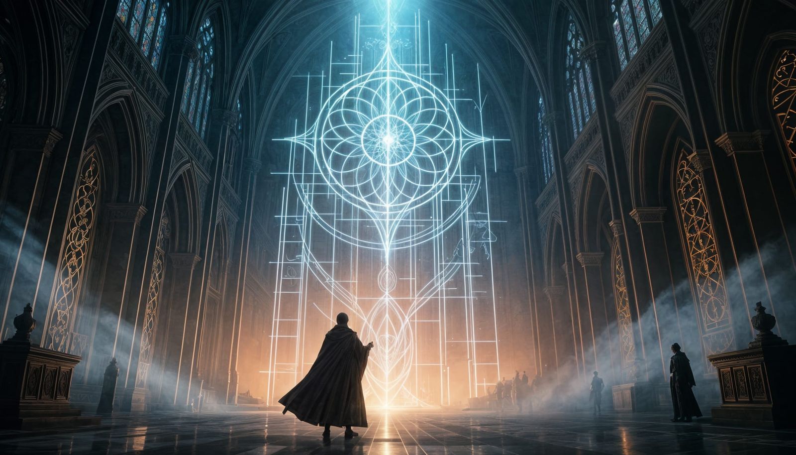 Arcane Blueprint Cathedral of Magic Energy