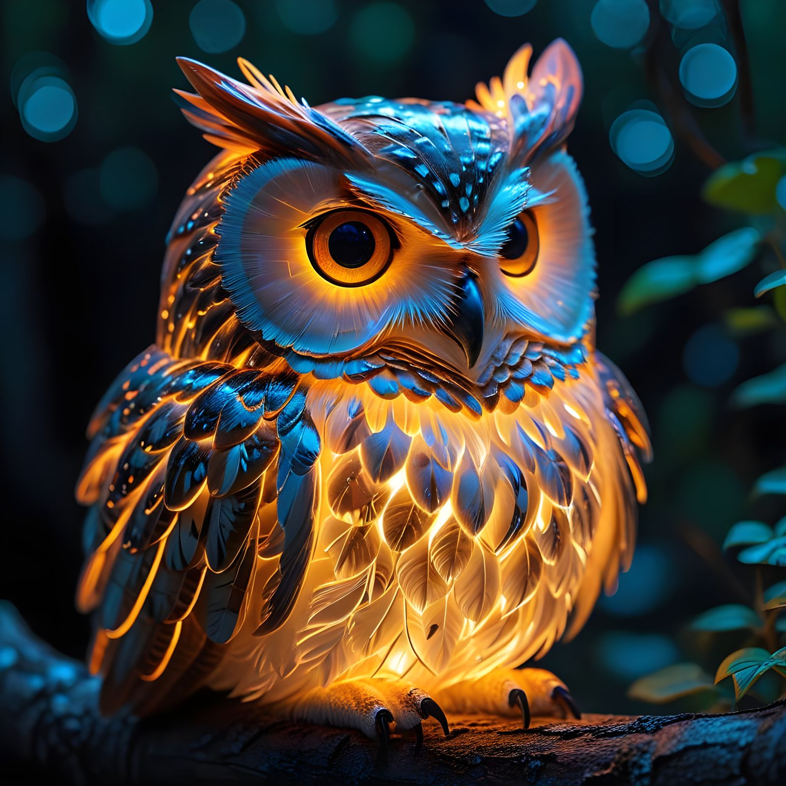 Glowing Luscious Owl