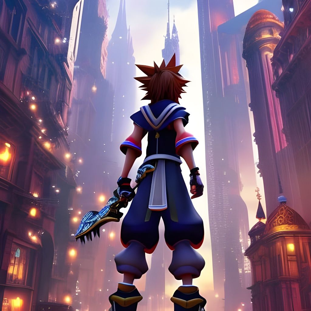 Sora From Kingdom Hearts