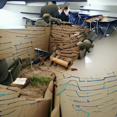 ww2 trench warfare