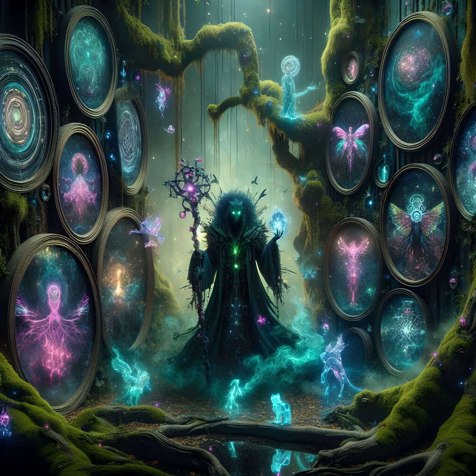 Lord of Vapors in Enchanted Mirror Labyrinth