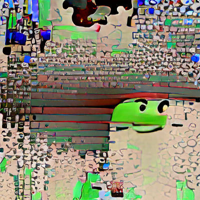 AI Generated Image From a Blank Prompt