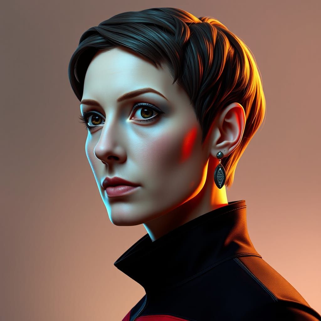 Star Trek Deep Space Nine, Major Kira Nerys (Nana Visitor), ...