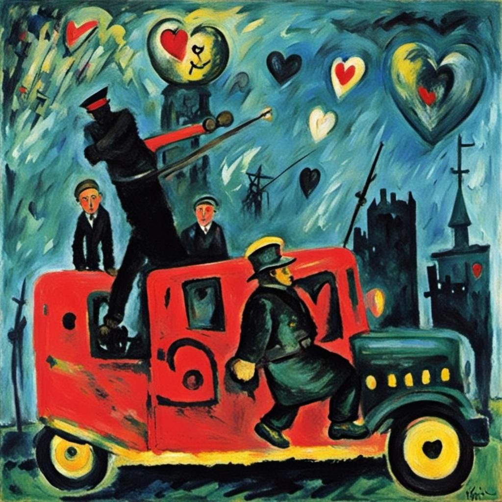 Bolshevik on Armored Car: Surreal Hearts in Modern Art
