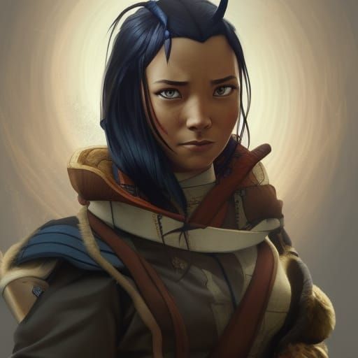 Avatar's Ang in Fallout 4 Concept Art