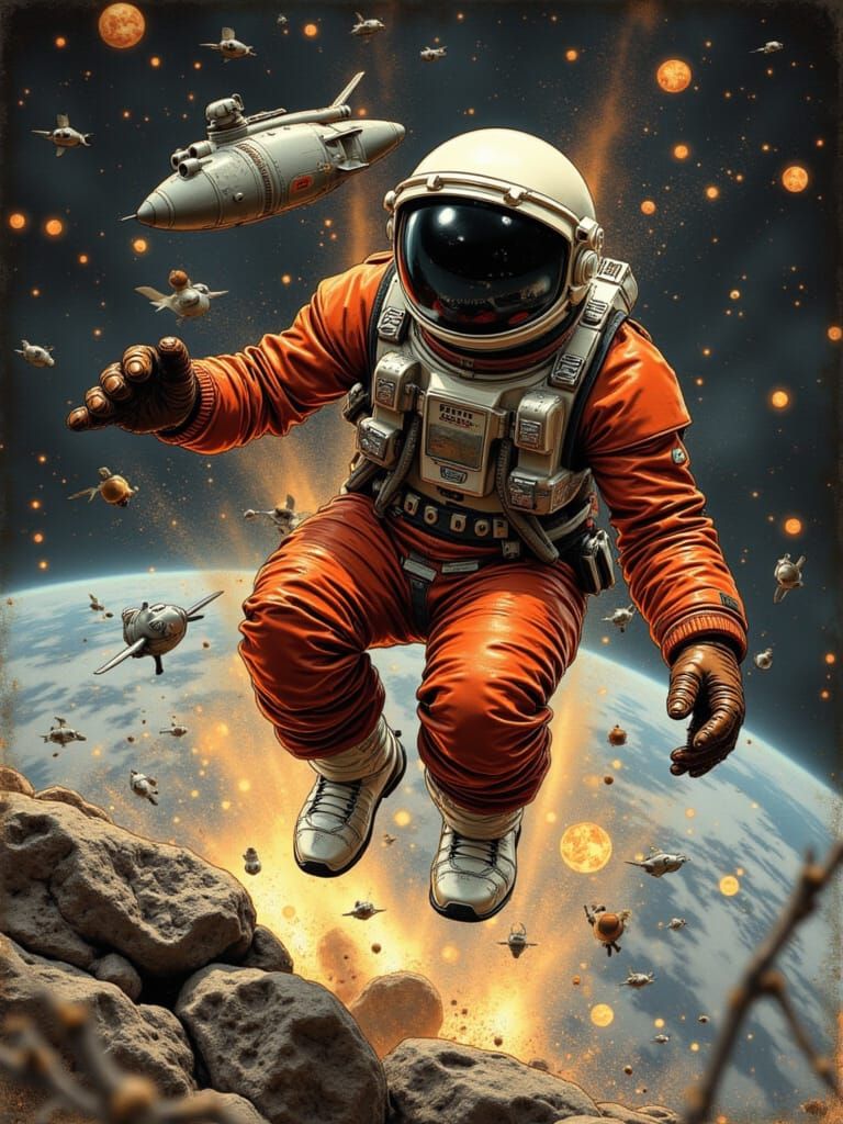 Simply Freckles Caffeine Spaceman