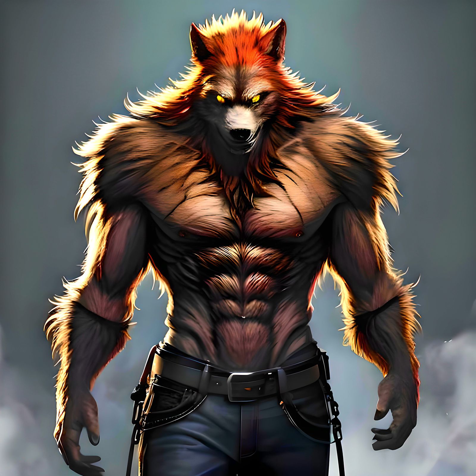 Neurographic Ginger Werewolf Therapy Session