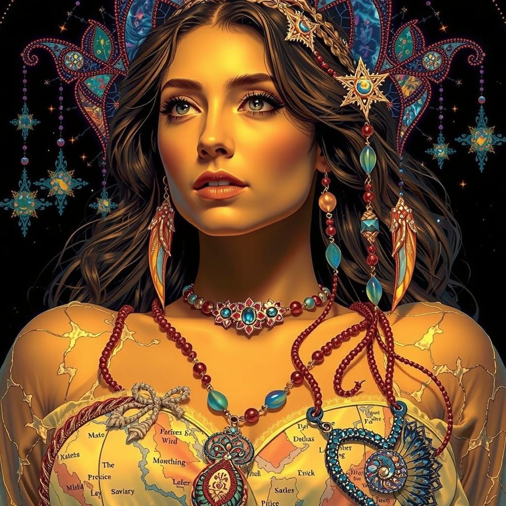 Enchanted Stained Glass Tapestry Unfolds