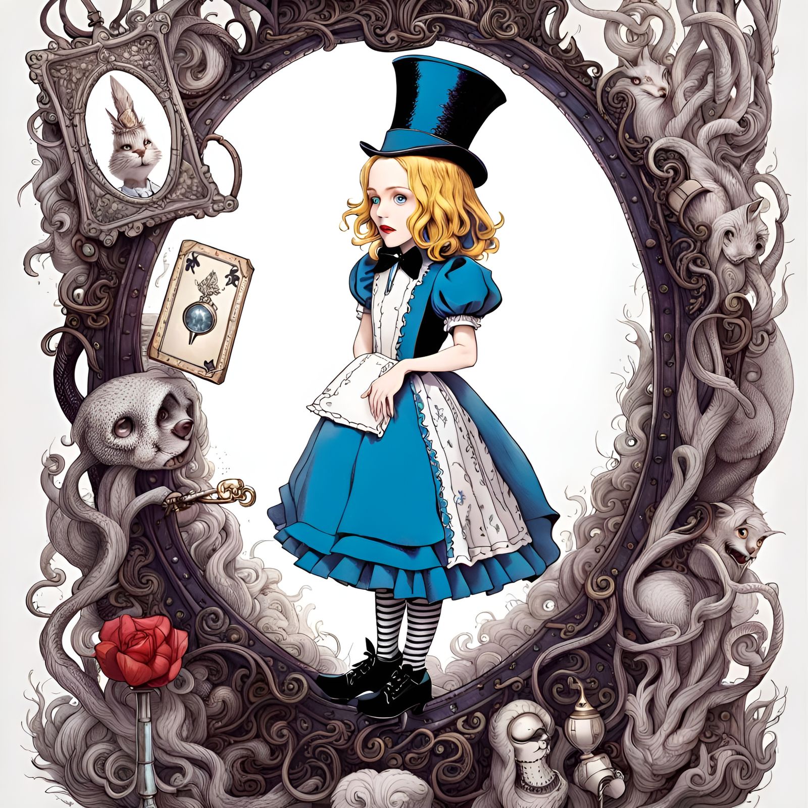 Alice through the looking glass