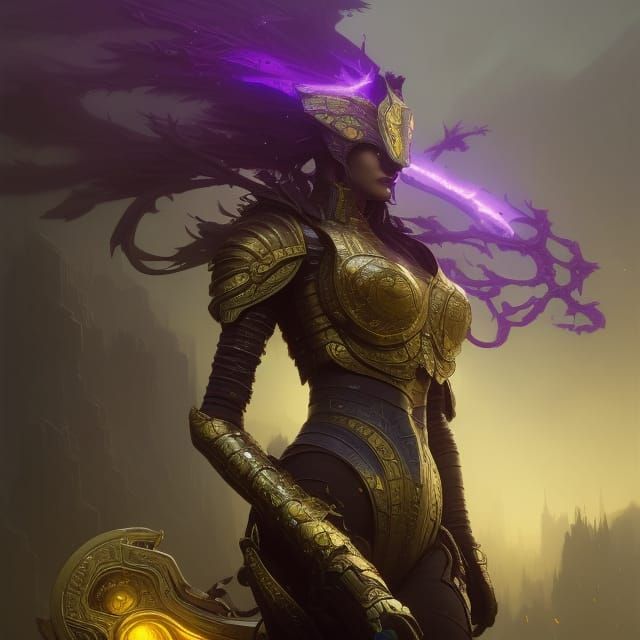 Living Armor Concept Art in Deep Color