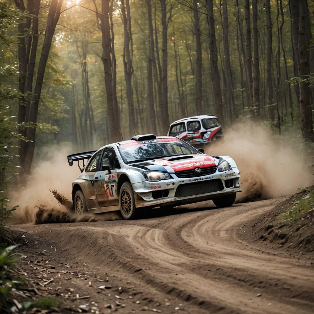 Rally Car in Motion: Professional Photography