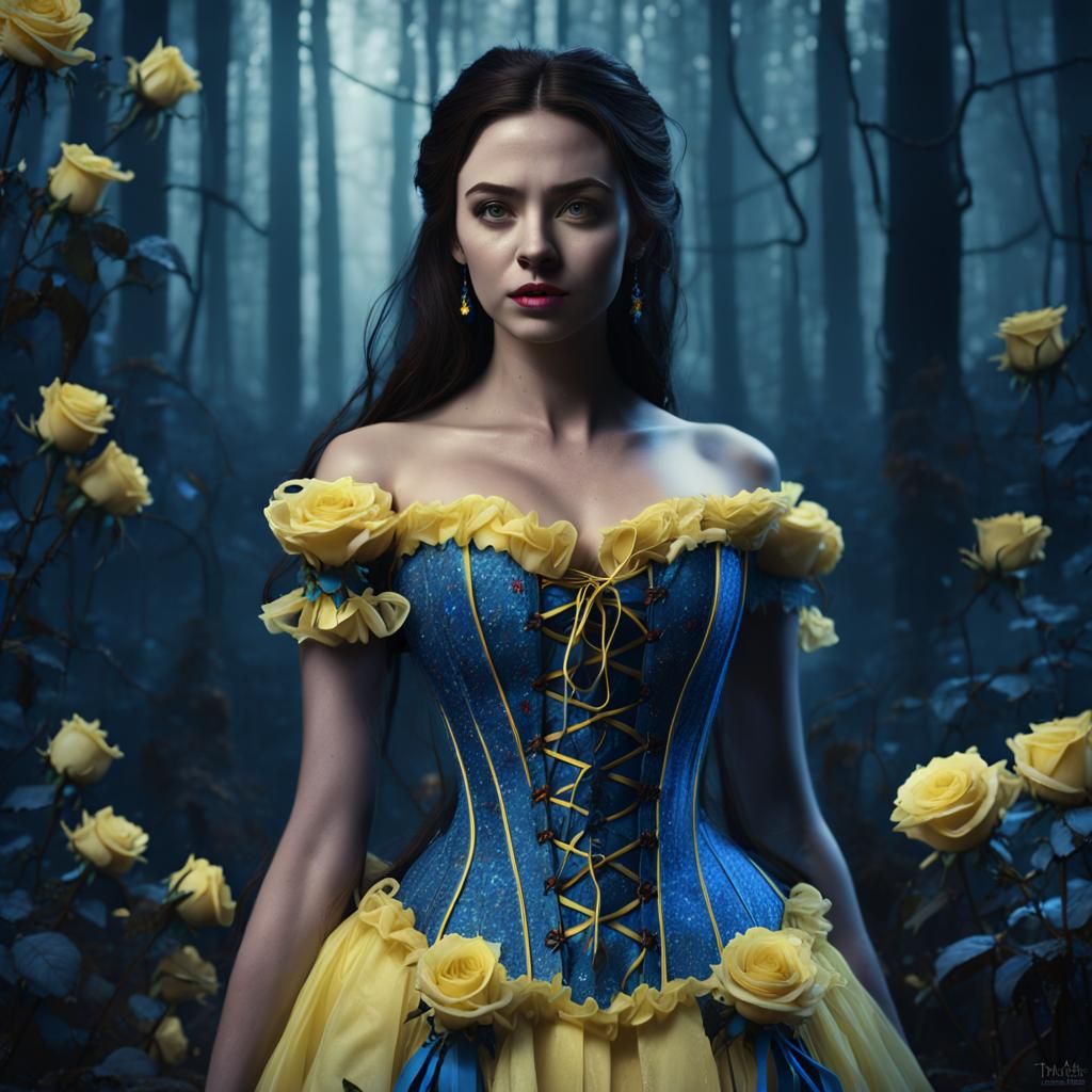 Gothic Fairytale: Belle in the Dark Forest