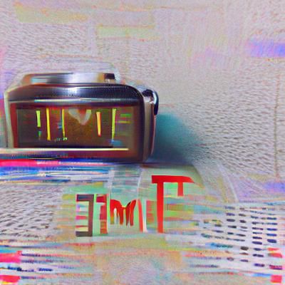 Abstract Concept of Time Visualized