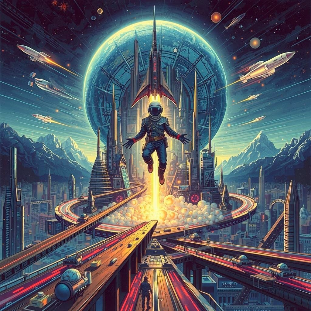 Abstract Cosmic Landscape in Deep Space