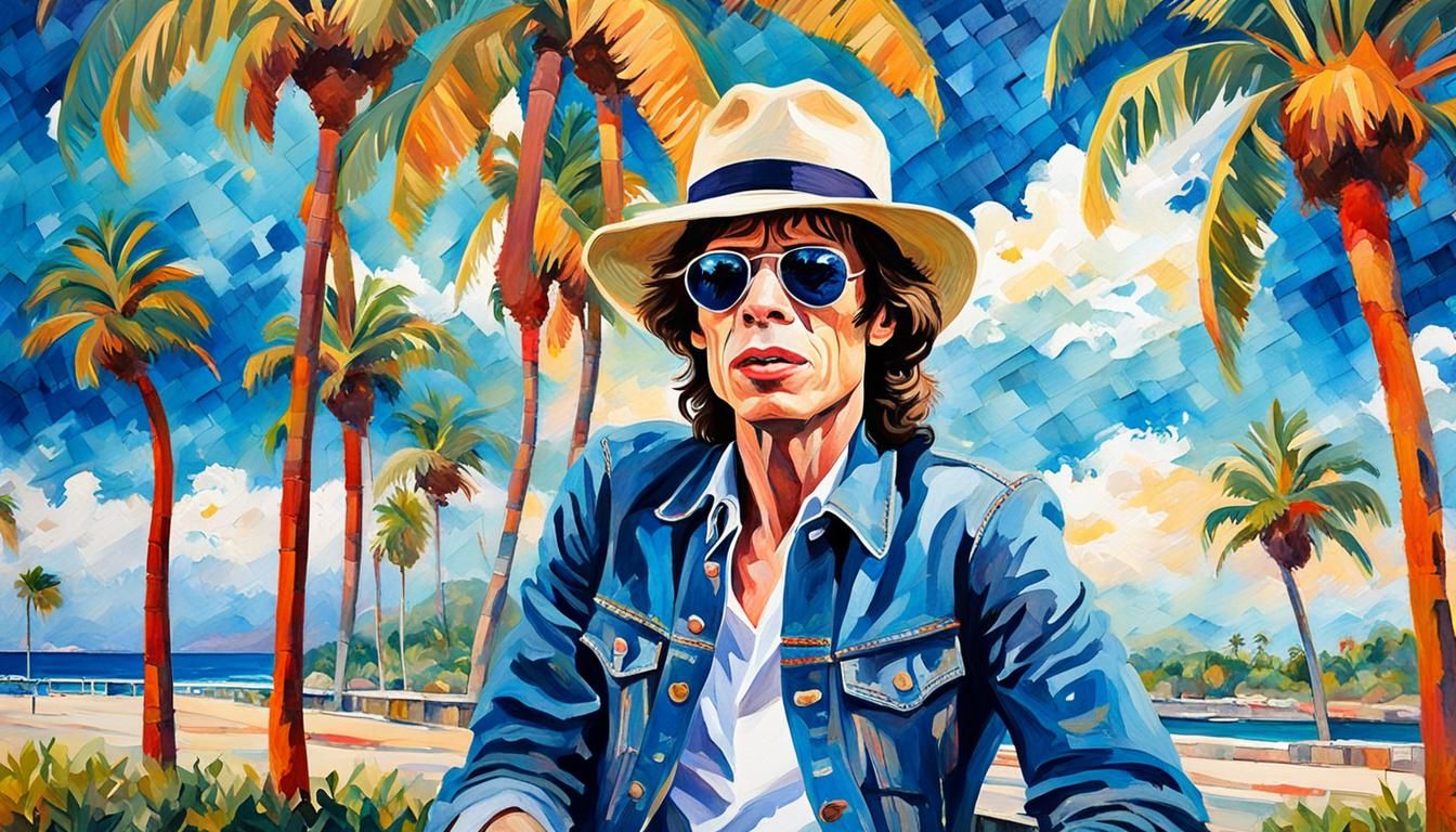 Pop Art Portrait in Kingston, Jamaica