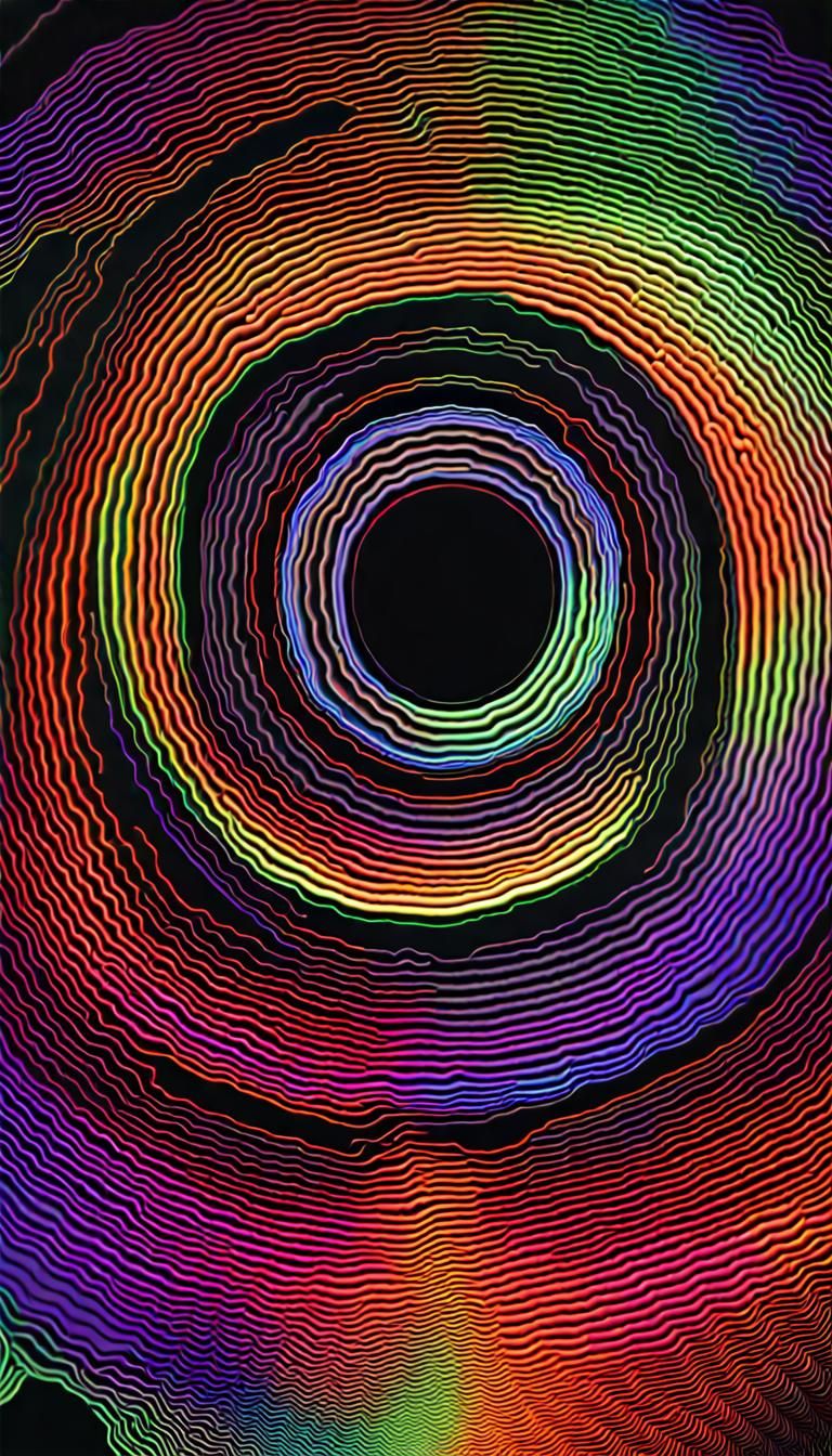 Hawking Radiation from Black Holes in Neon Colors