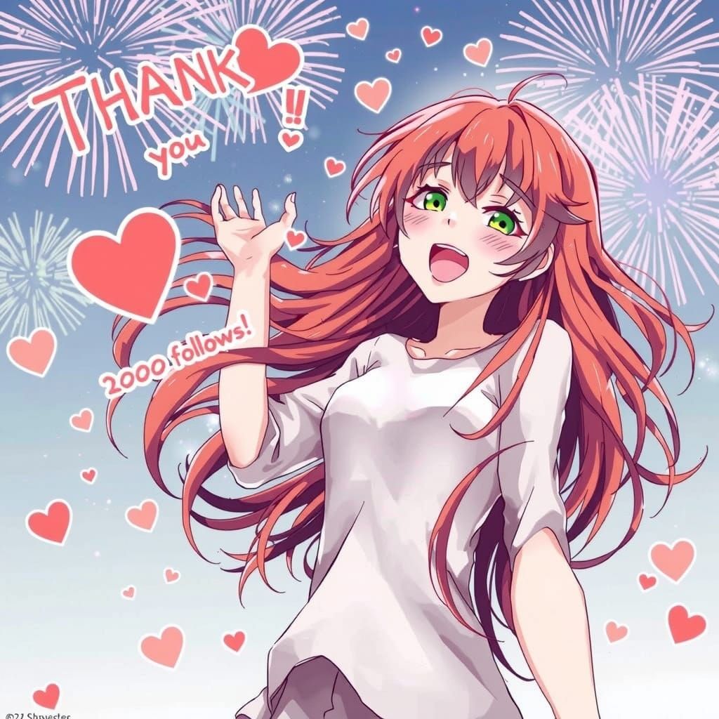 Kawaii Japanese Woman Celebrates Social Media Success in Hyp...