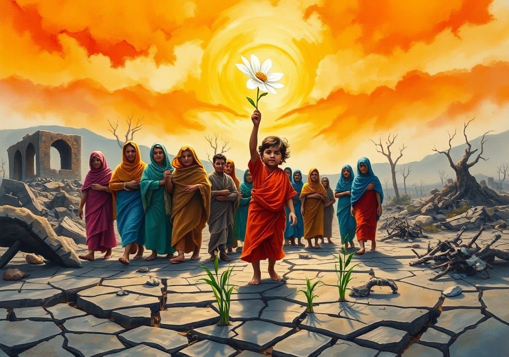 Resilient People Emerge from Desolation with Hope