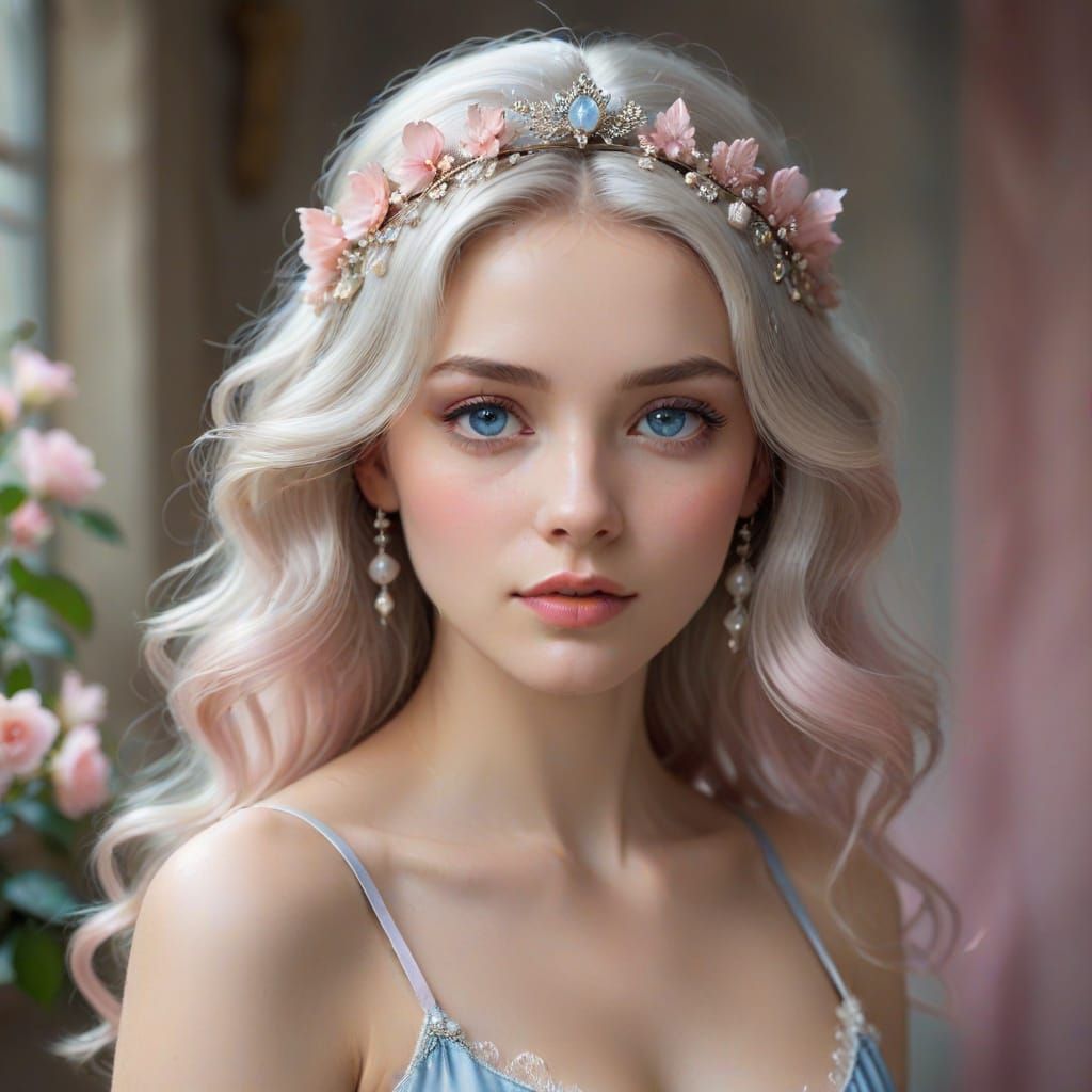 Ethereal Beauty: A Portrait of a Modern Princess