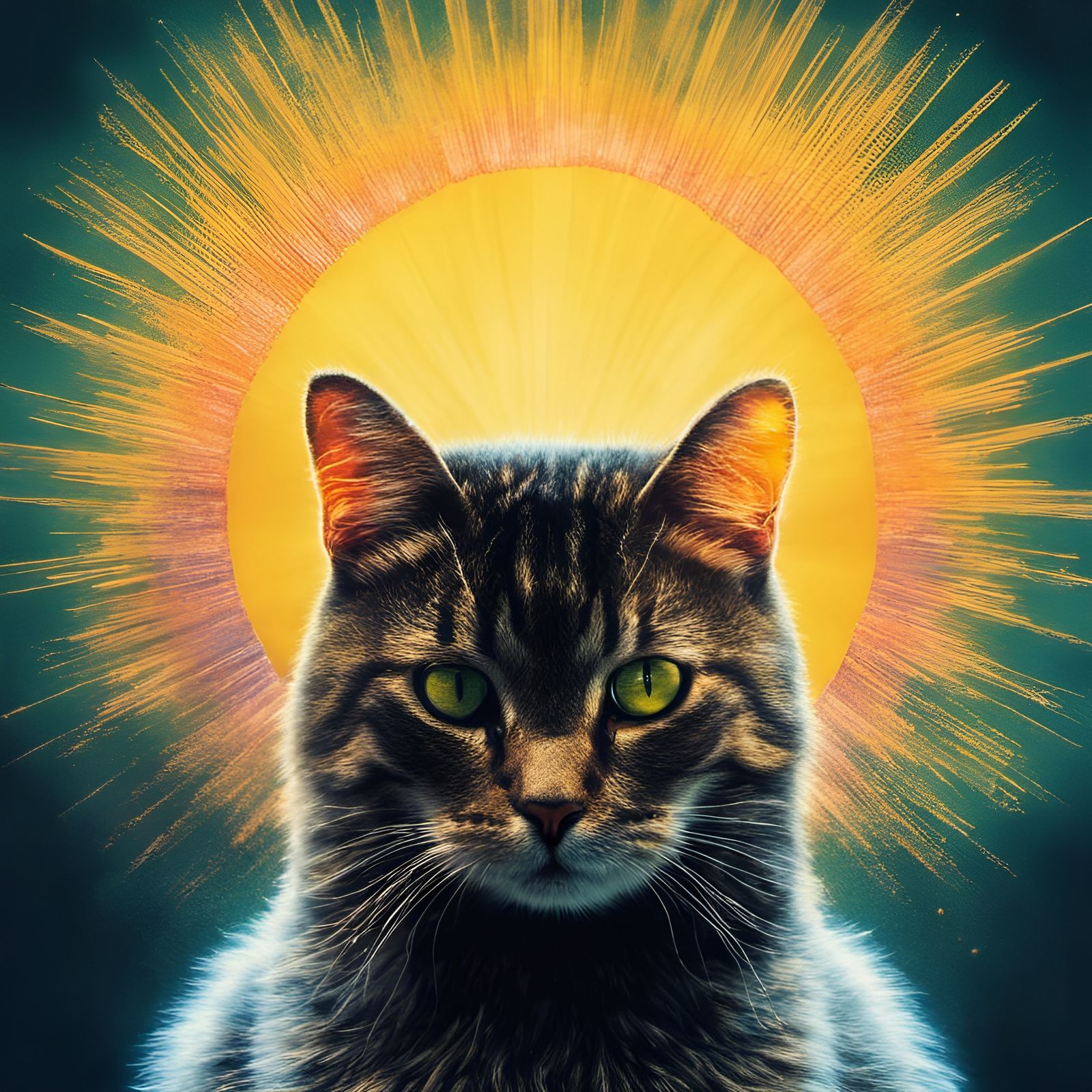 Cat avatar evolved (old v1.5 image)