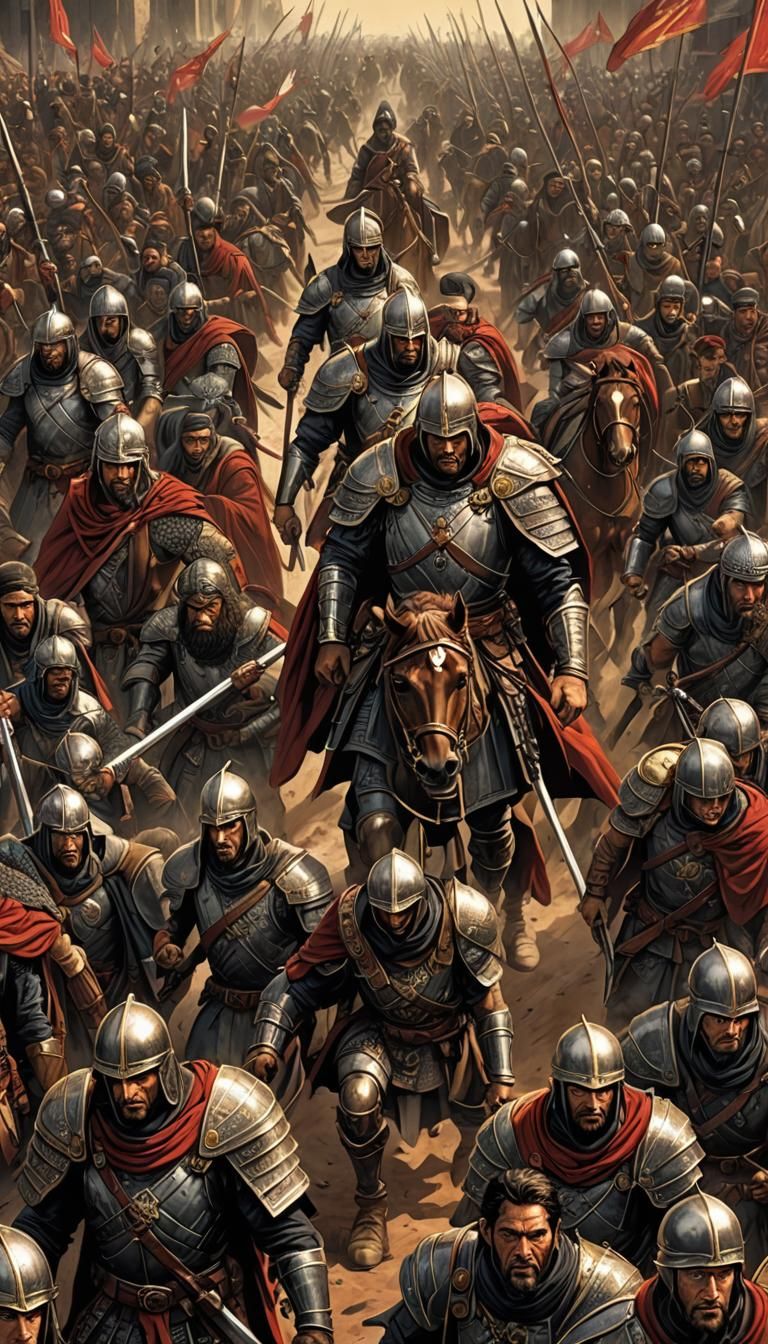 march of the saracens