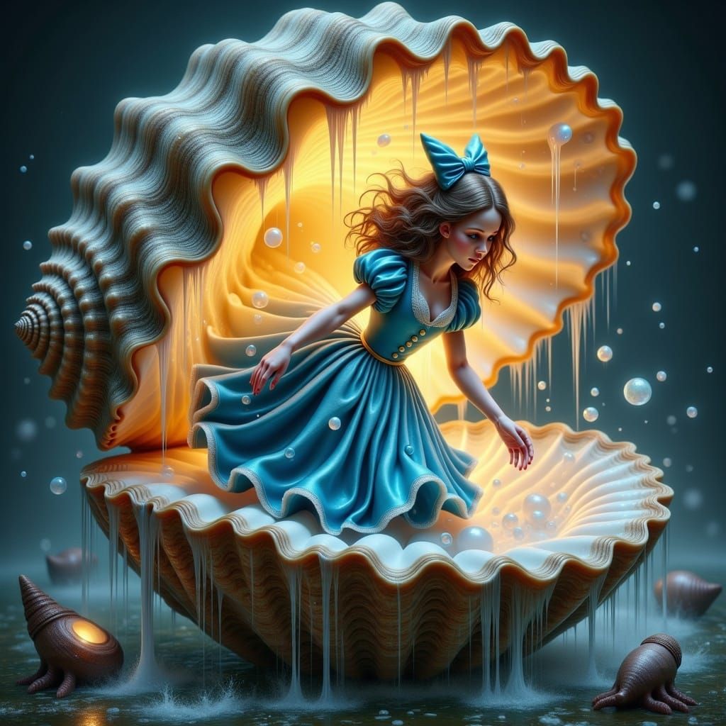 Disney's Alice Flees a Twisted Seashell Nightmare in Hyperre...