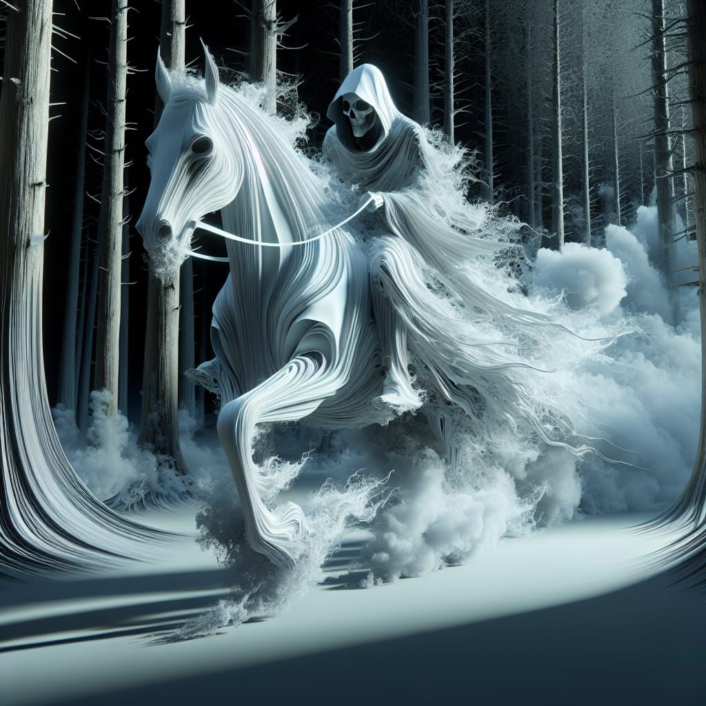 With Winter's Icy Touch My Nightmare Comes!