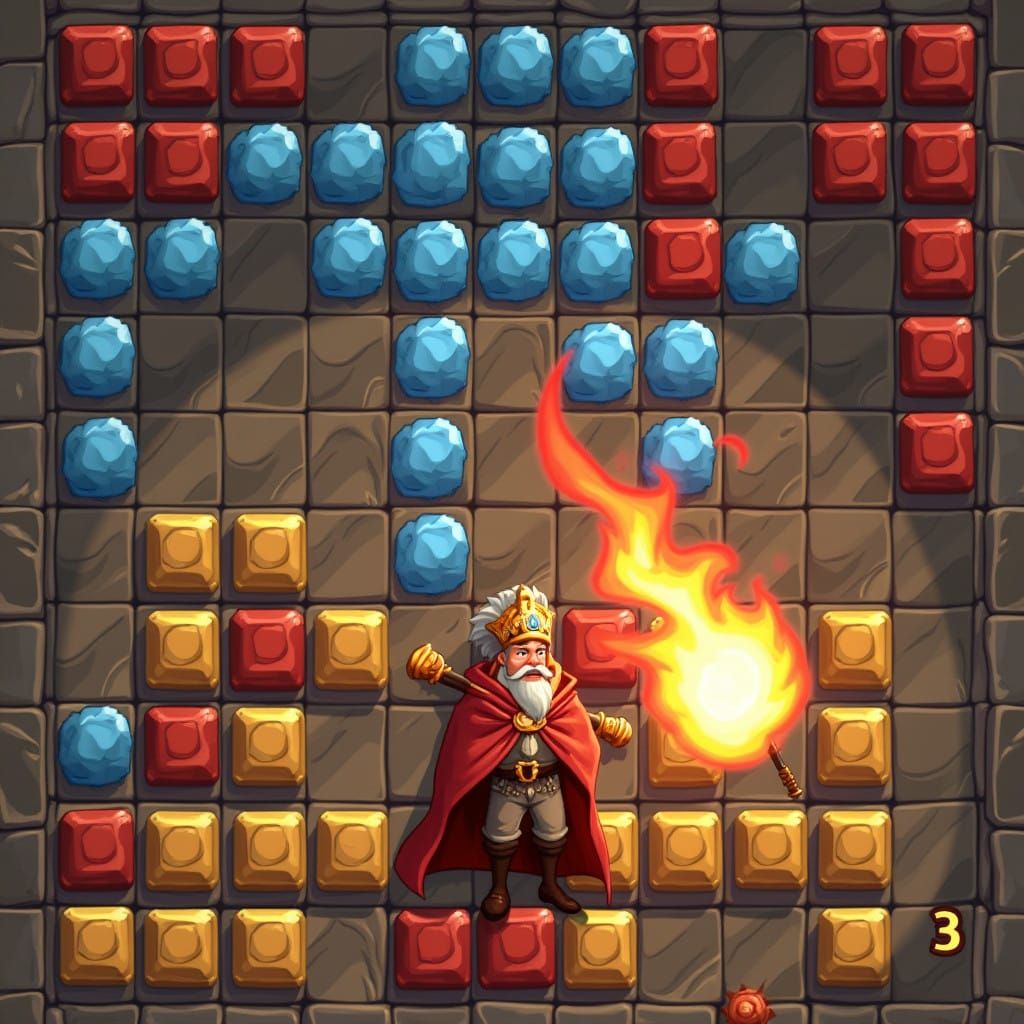 King Robert Brings Order to the Kingdom in Stylized Royal Ma...