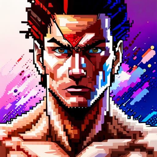 Pixel art, TEKKEN