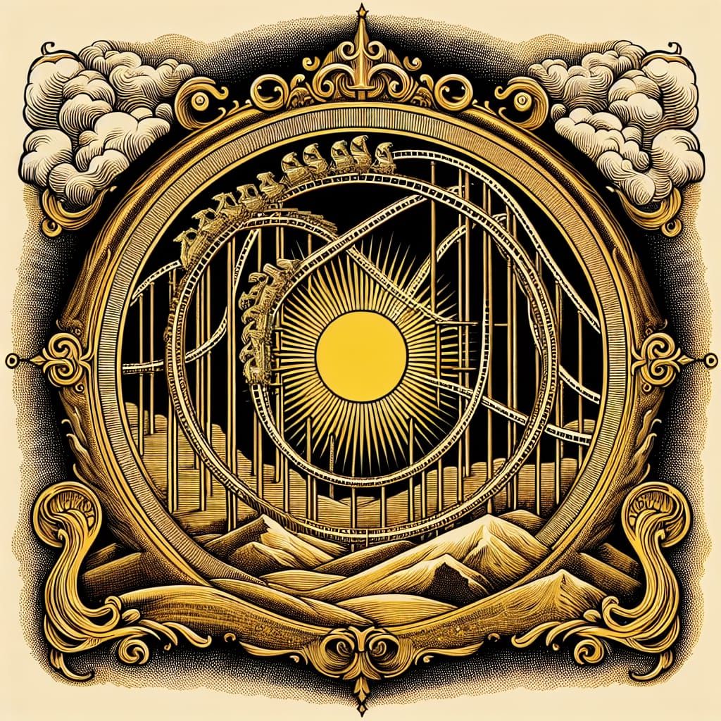 Universal Roller-Coaster-Flow Just like that, one hundred years The sun comes, it starts all over again Just like that, ...