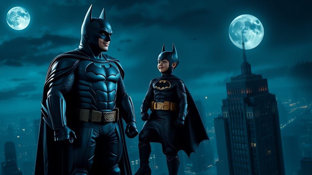 🦇My Dad the Superhero 1 🦇