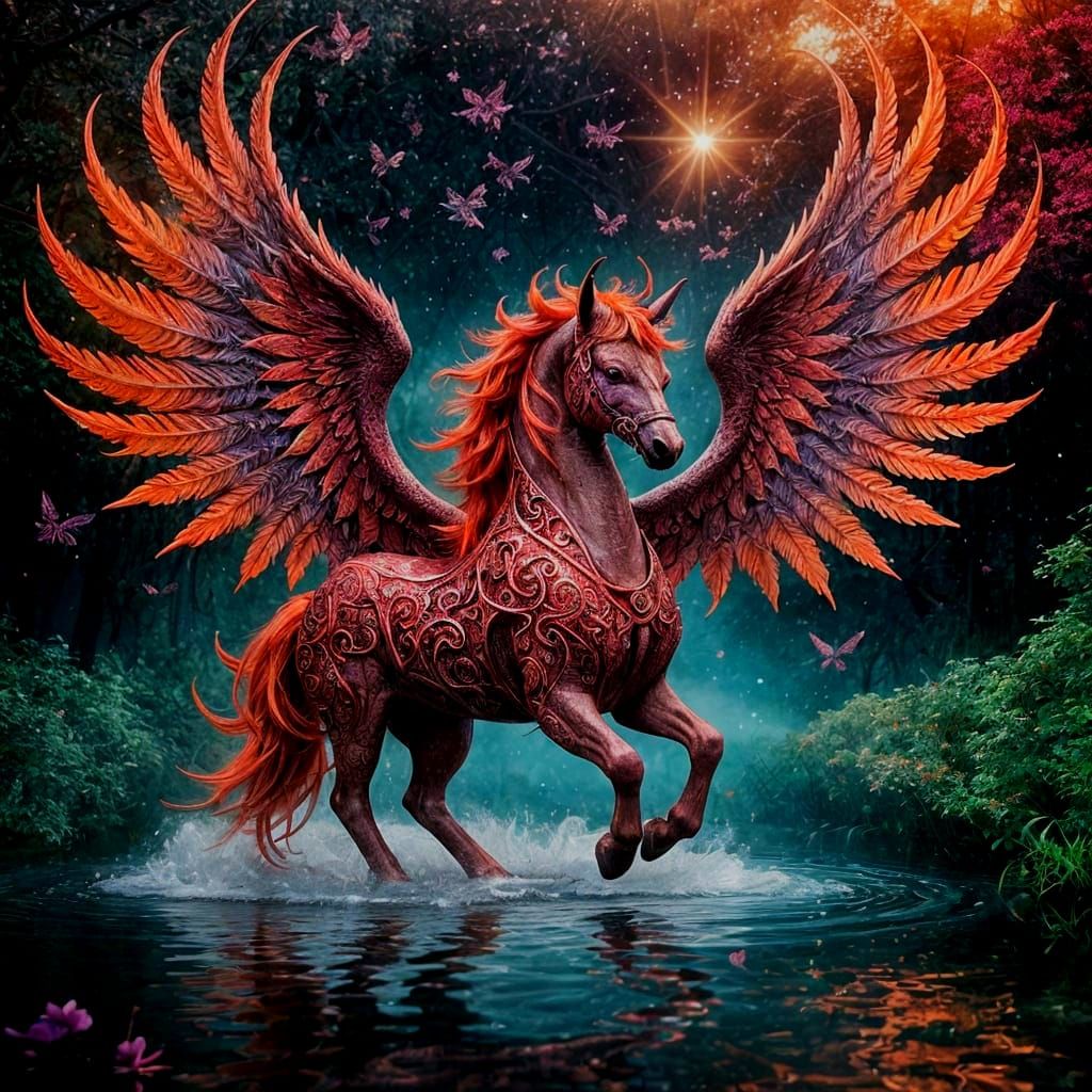 demonic pegasus
