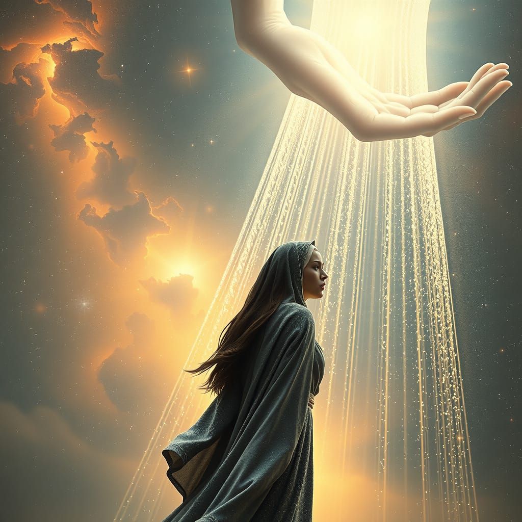 Celestial Sister Ascends in Cosmic Fantasy