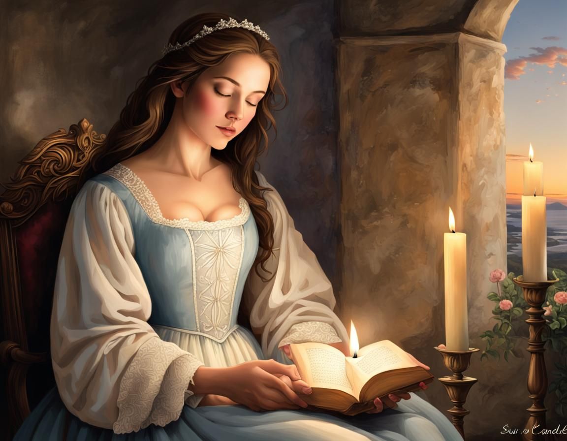 Fantastical Love Poem in Detailed Matte Painting