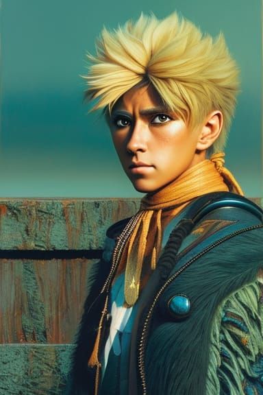 Hyperrealistic Logan Portrait with Intricate Textures