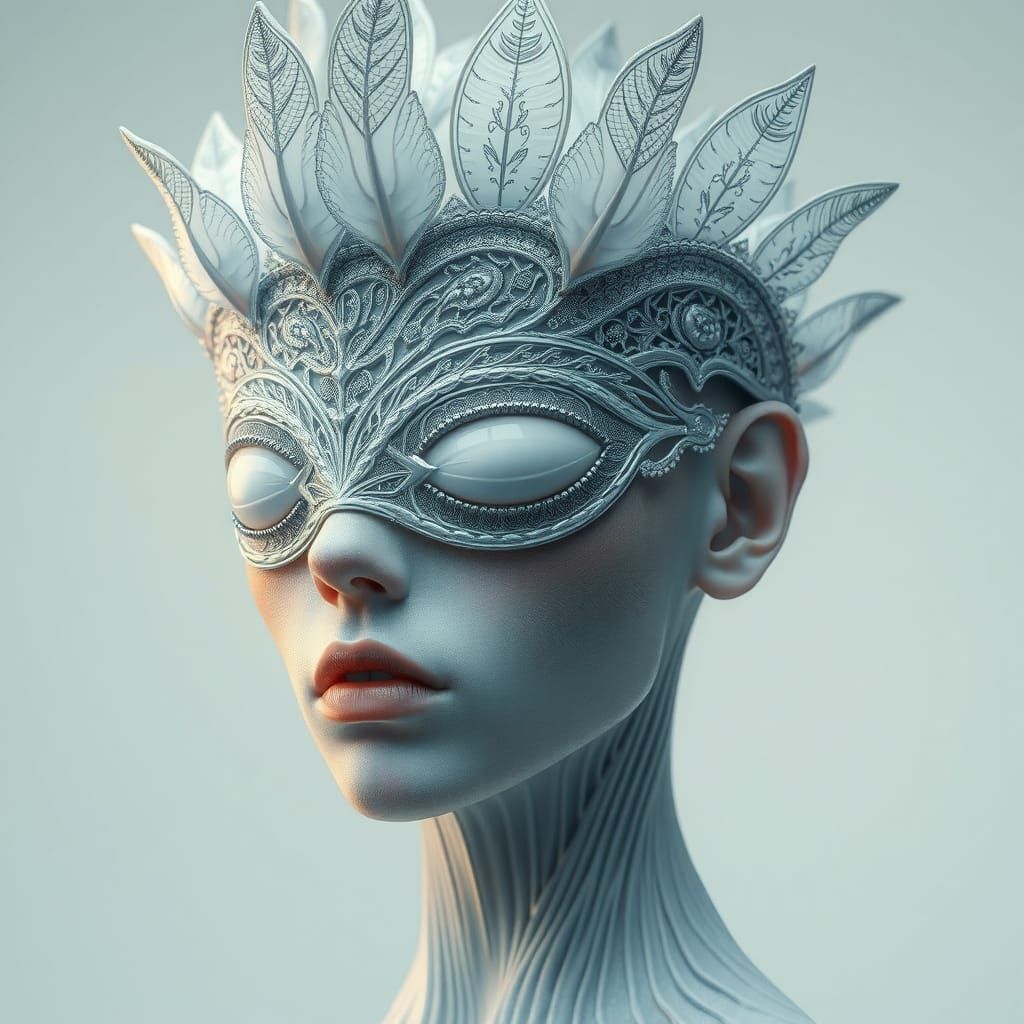 Cybernetic Hybrid in Enchanted Sea Crown