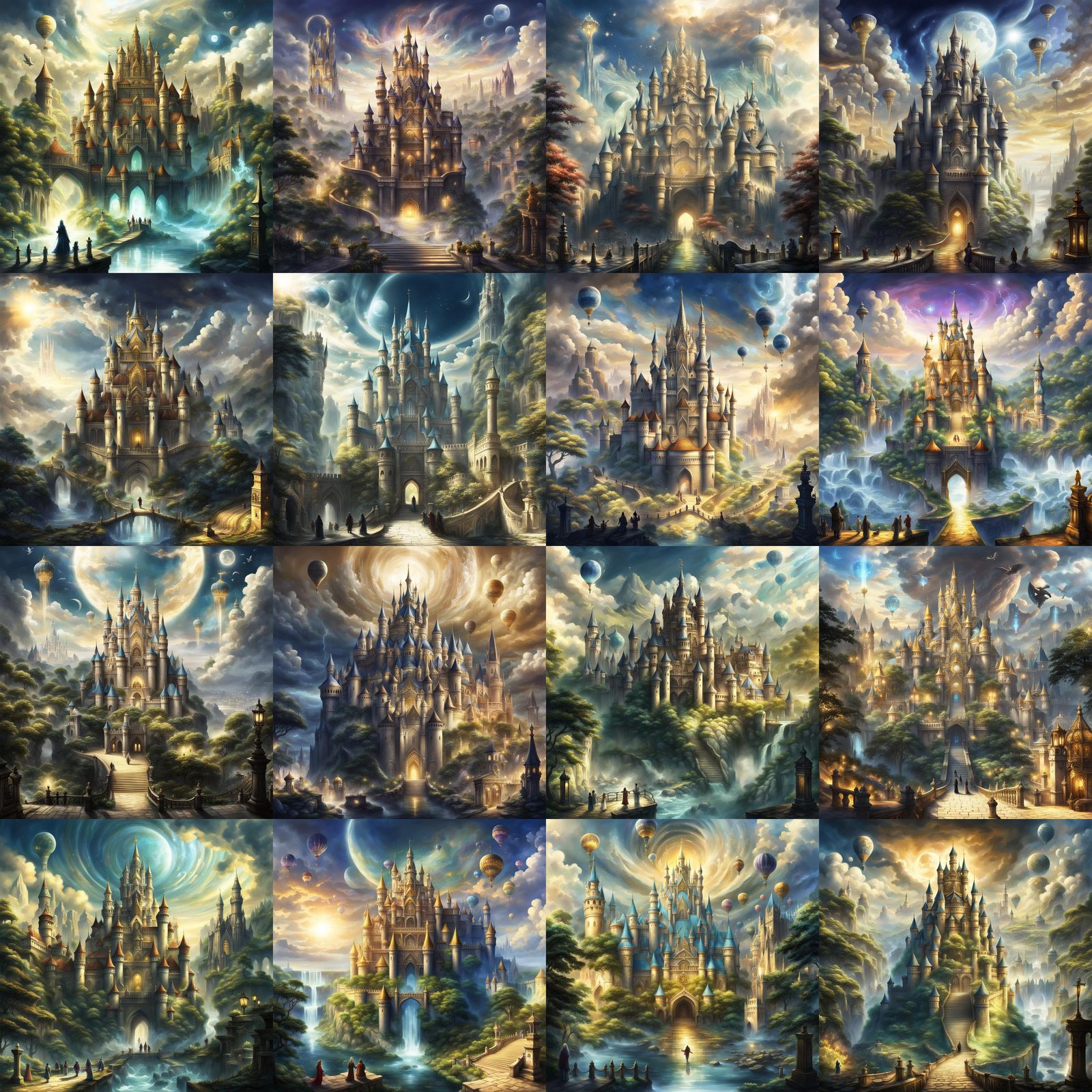 Fantasy Dream Kingdom with Miracles and Magic